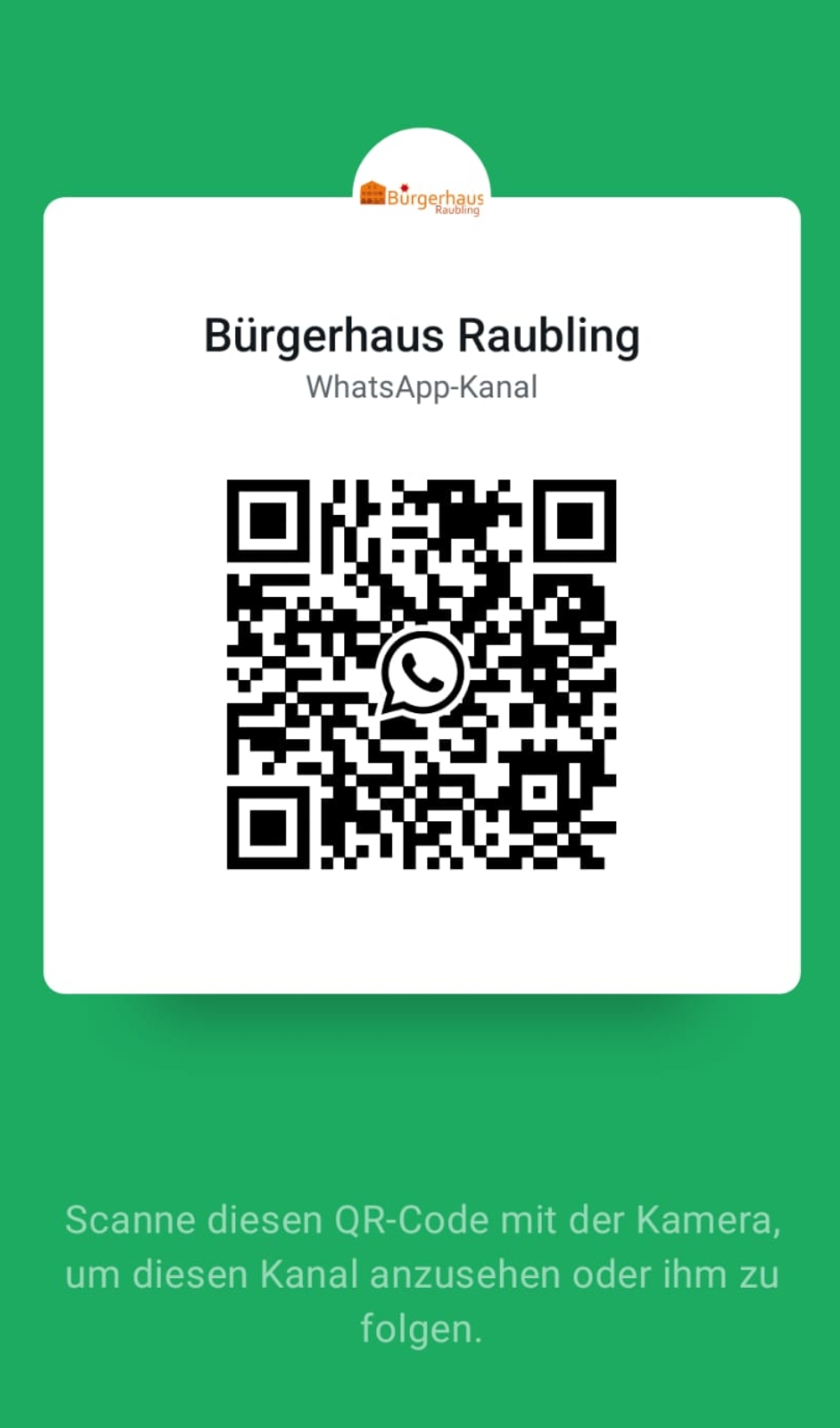 QR Kanal Bürgerhaus