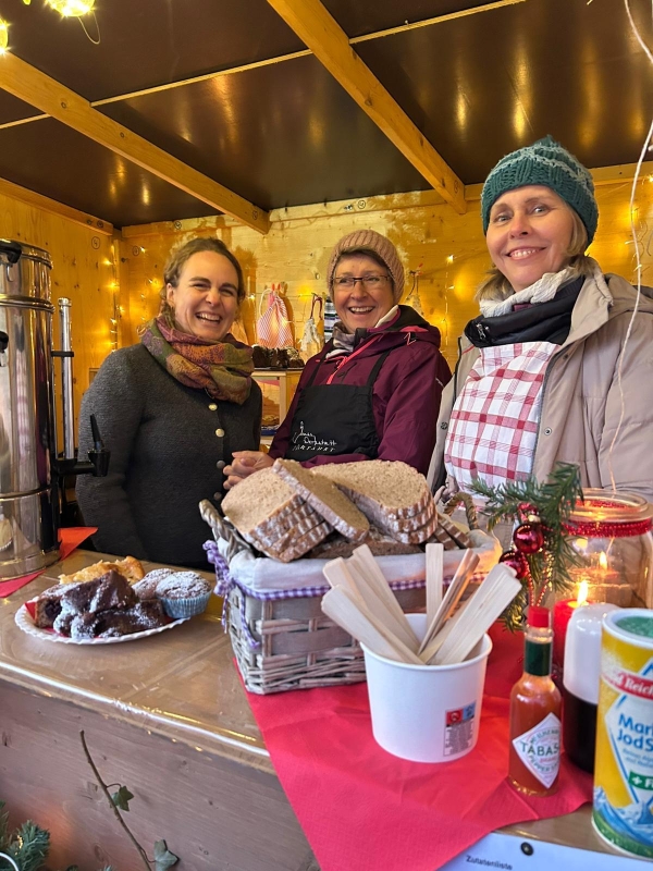 Weihnachtsmarkt Raubling – Das Bürgerhaus Raubling war dabei!